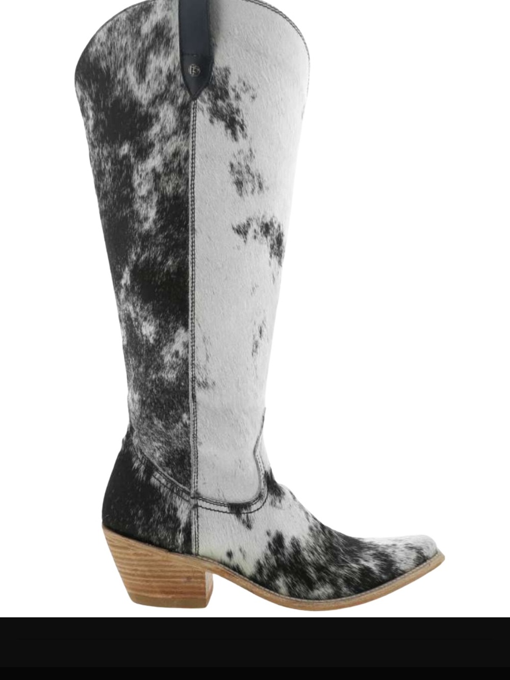 Liberty Black Cinthia Cowhide Tall Western Boots - Picture 9 of 11